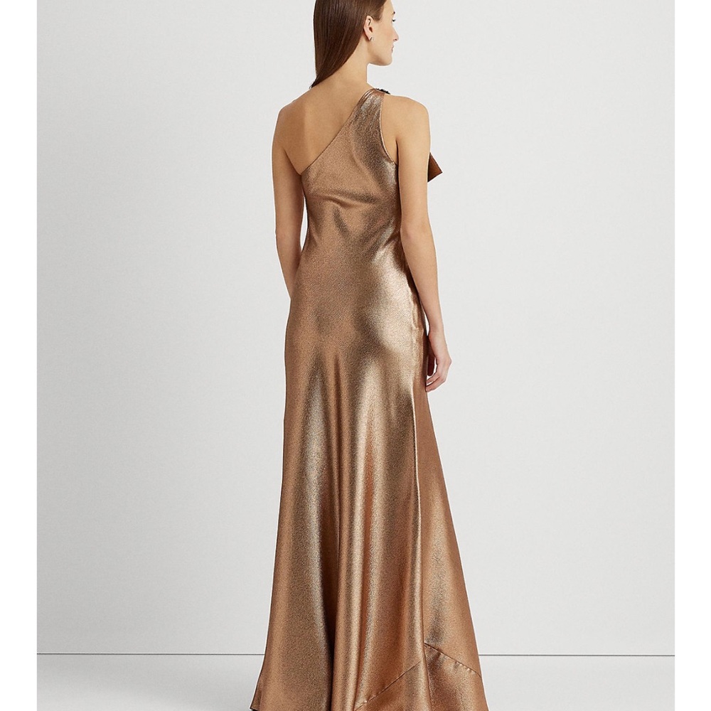 Ralph Lauren gold gown